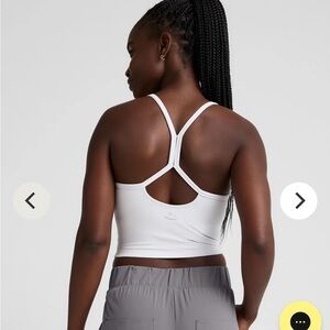 Beyond Yoga white crop top